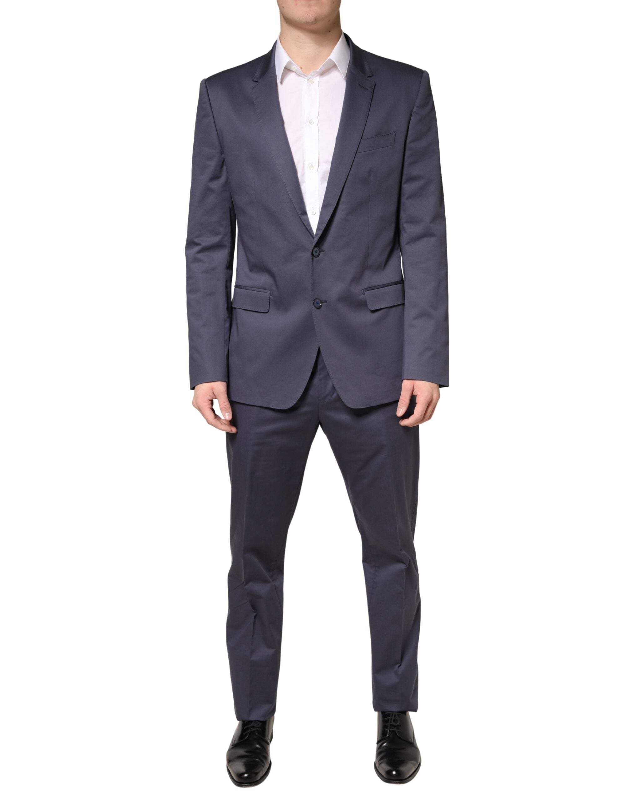 Dolce & Gabbana Blue Single Breasted MARTINI 2 Piece Men's Suit