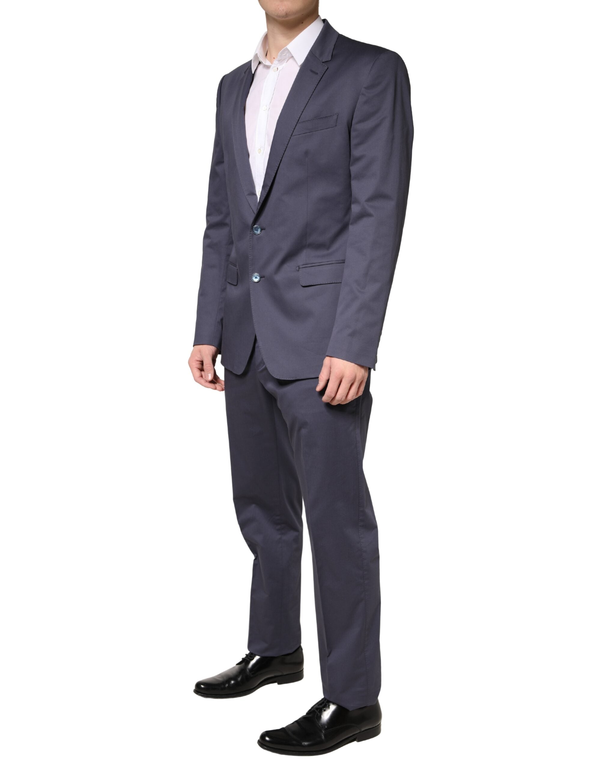 Dolce & Gabbana Blue Single Breasted MARTINI 2 Piece Men's Suit