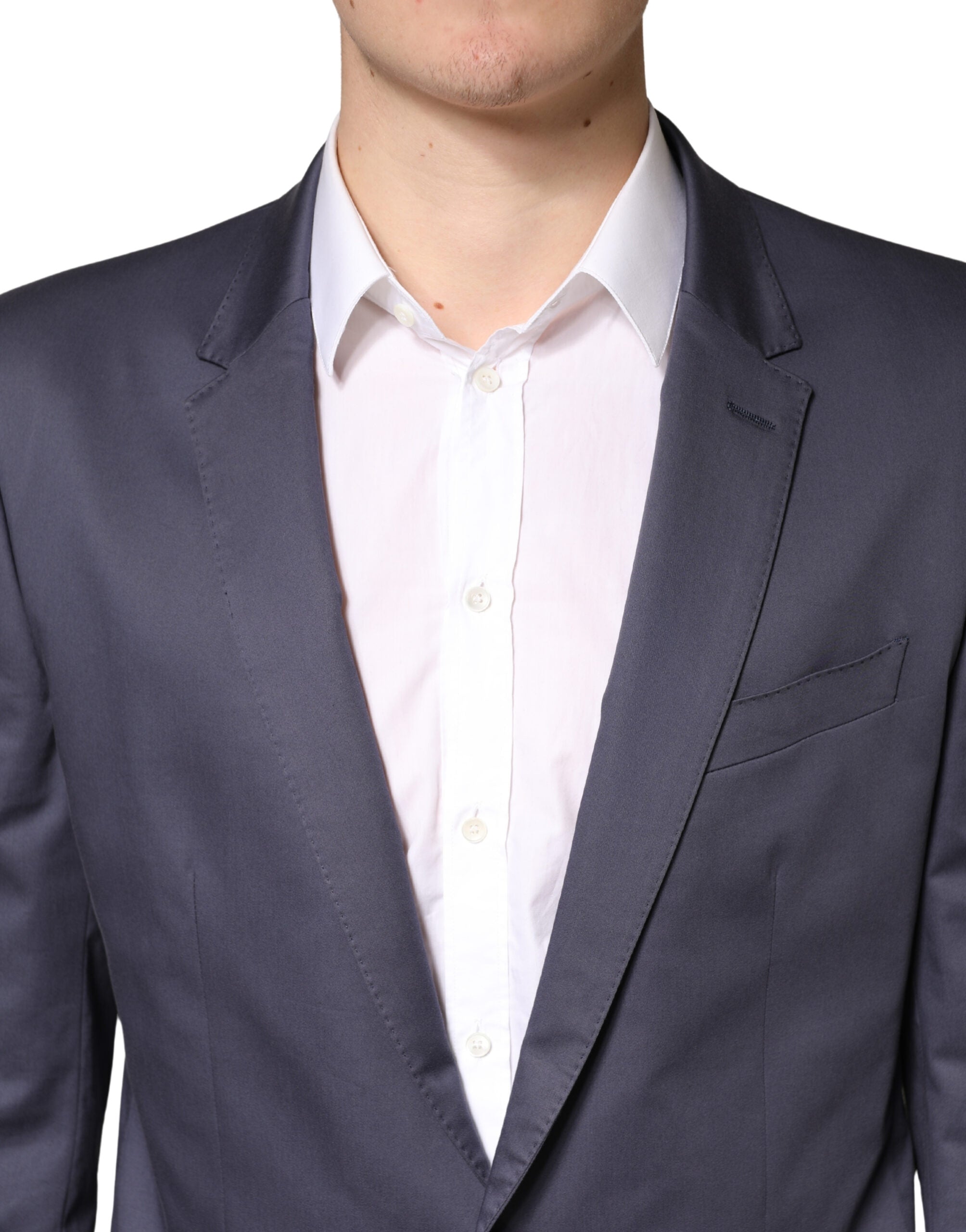 Dolce & Gabbana Blue Single Breasted MARTINI 2 Piece Men's Suit