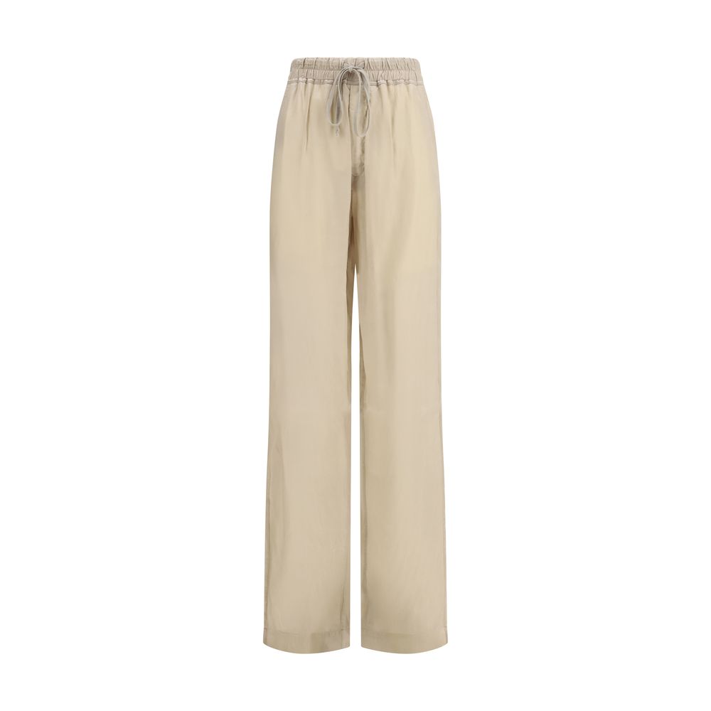 Rick Owens Beige Copper Casual Women's Pants