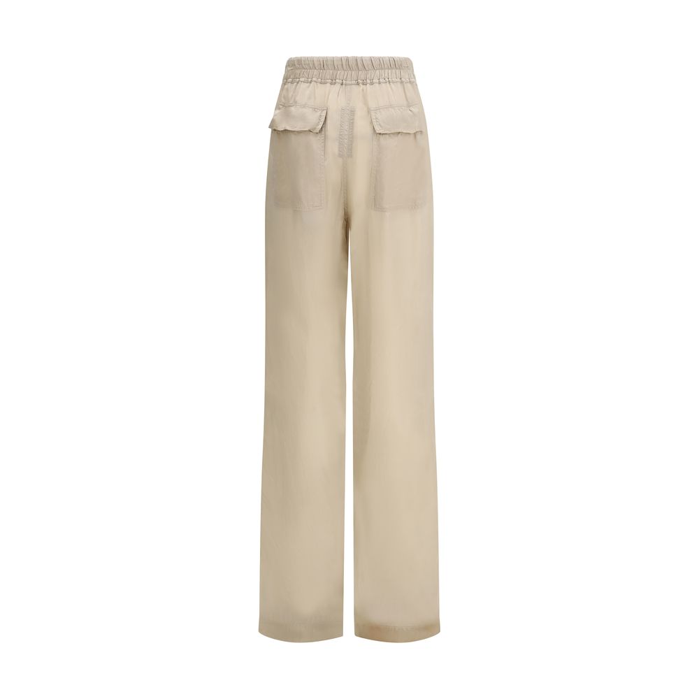 Rick Owens Beige Copper Casual Women's Pants