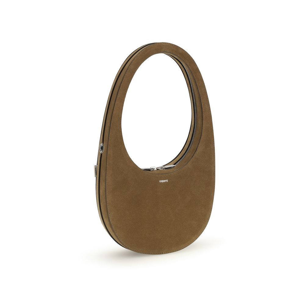 Coperni Brown Calf Leather Bos Taurus Shoulder Women's Bag