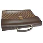 Louis Vuitton Altona Brown Canvas Handbag (Pre-Owned)