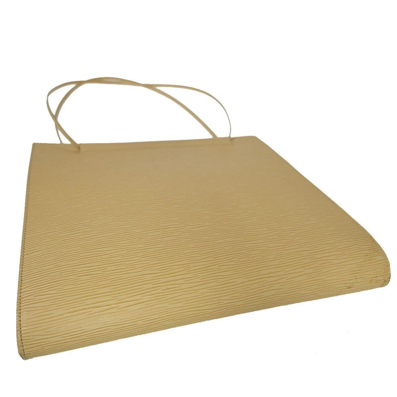 Louis Vuitton Saint Tropez Beige Leather Shoulder Bag (Pre-Owned)