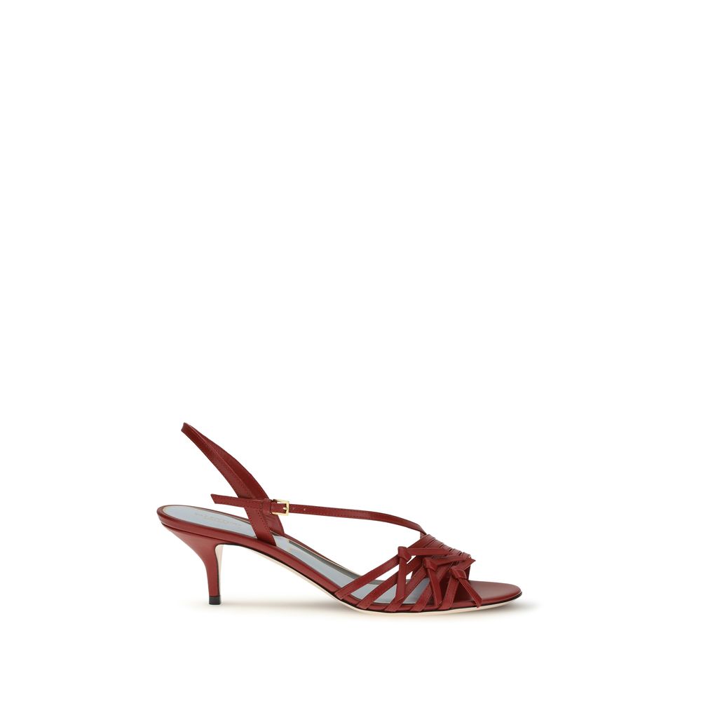 Valentino Garavani Multicolor Goatskin Strap-On Women's Sandals