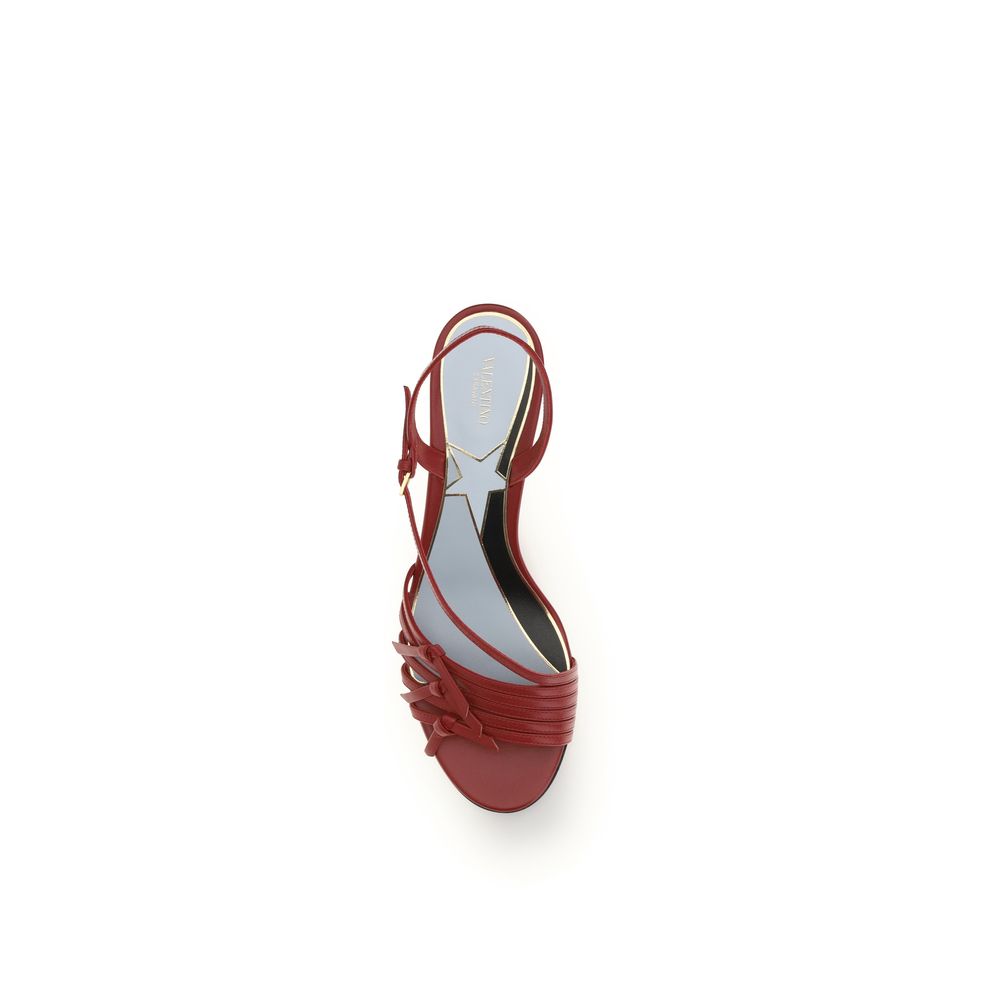 Valentino Garavani Multicolor Goatskin Strap-On Women's Sandals