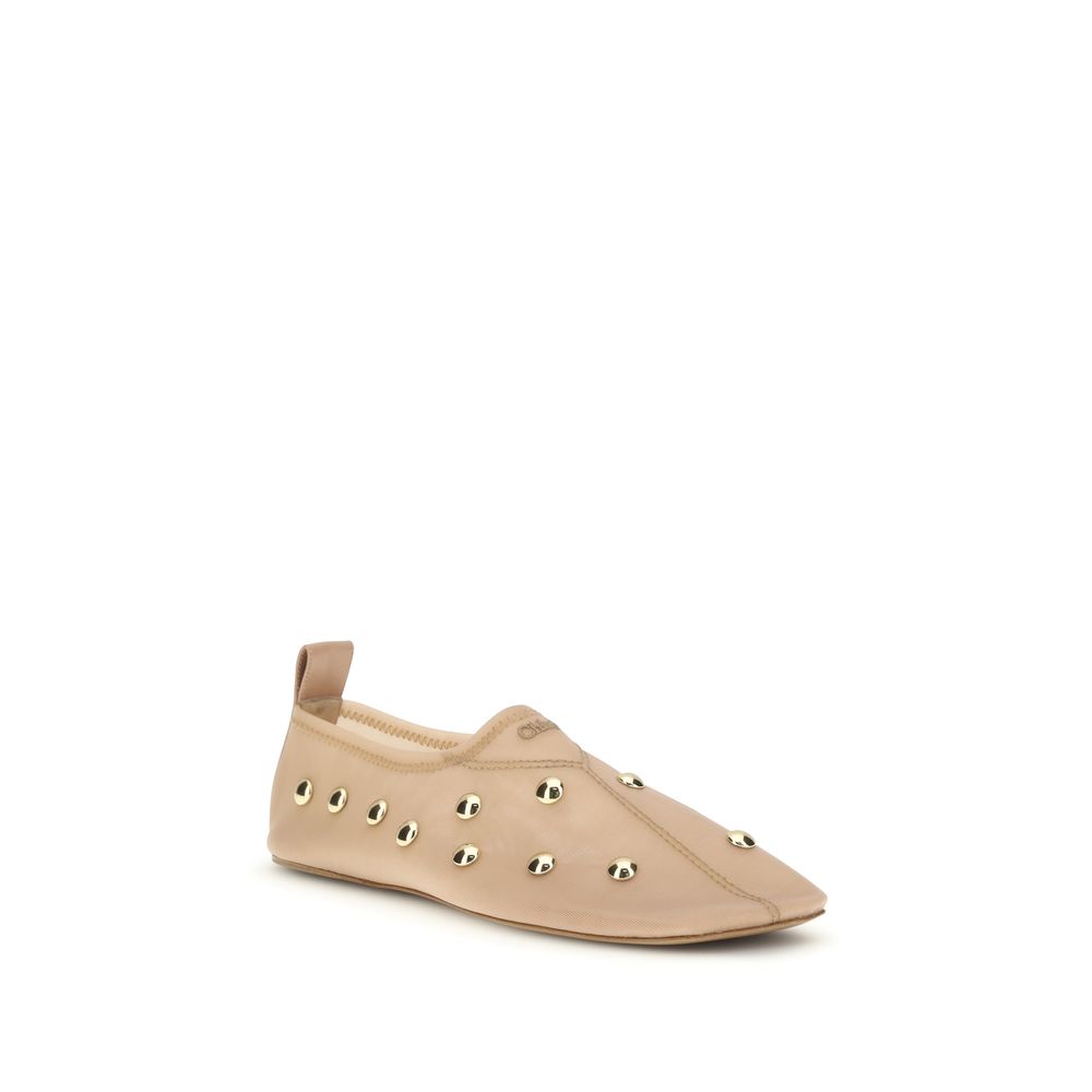 Chloé Multicolor Polyamide Ballet Women's Flats