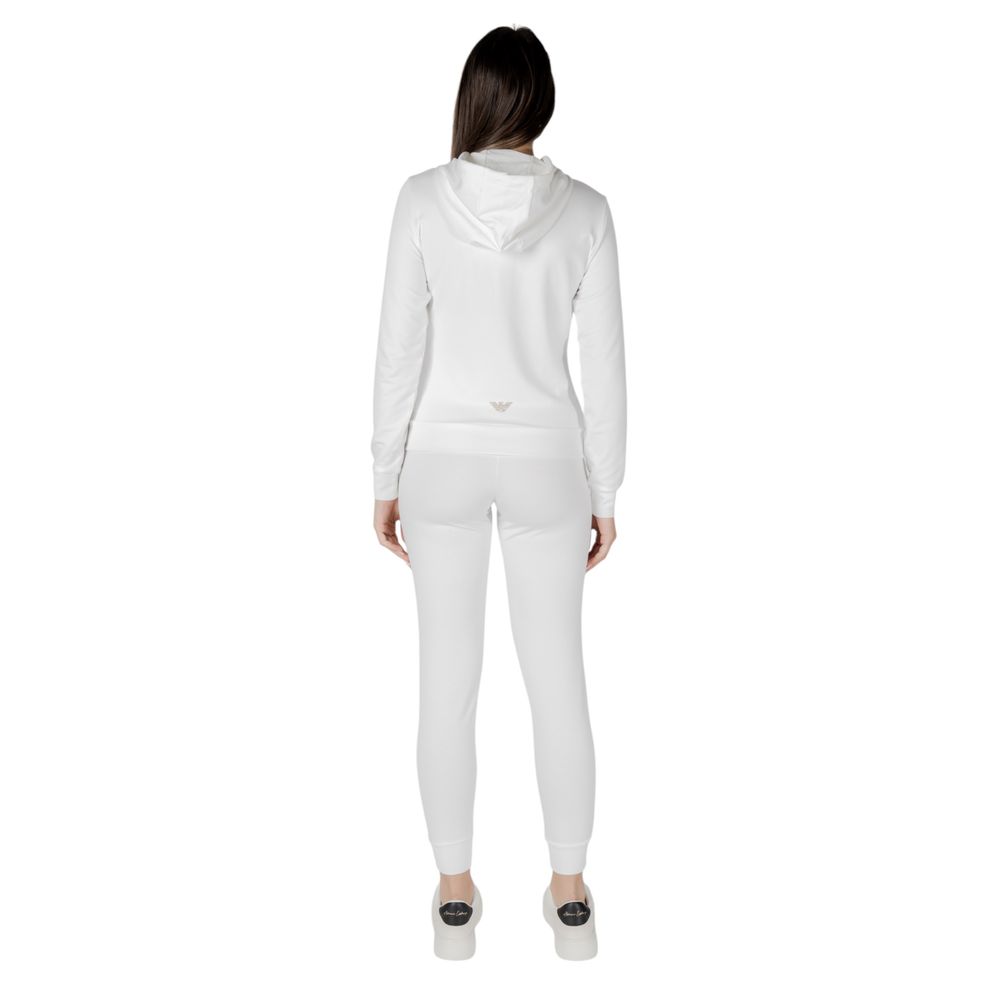 EA7 Emporio Armani Cream Polyester Women's Tracksuit