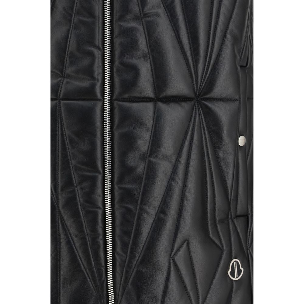 Moncler x Rick Owens Black Lamb Ovis Aries Aries Sleeveless Men's Jacket