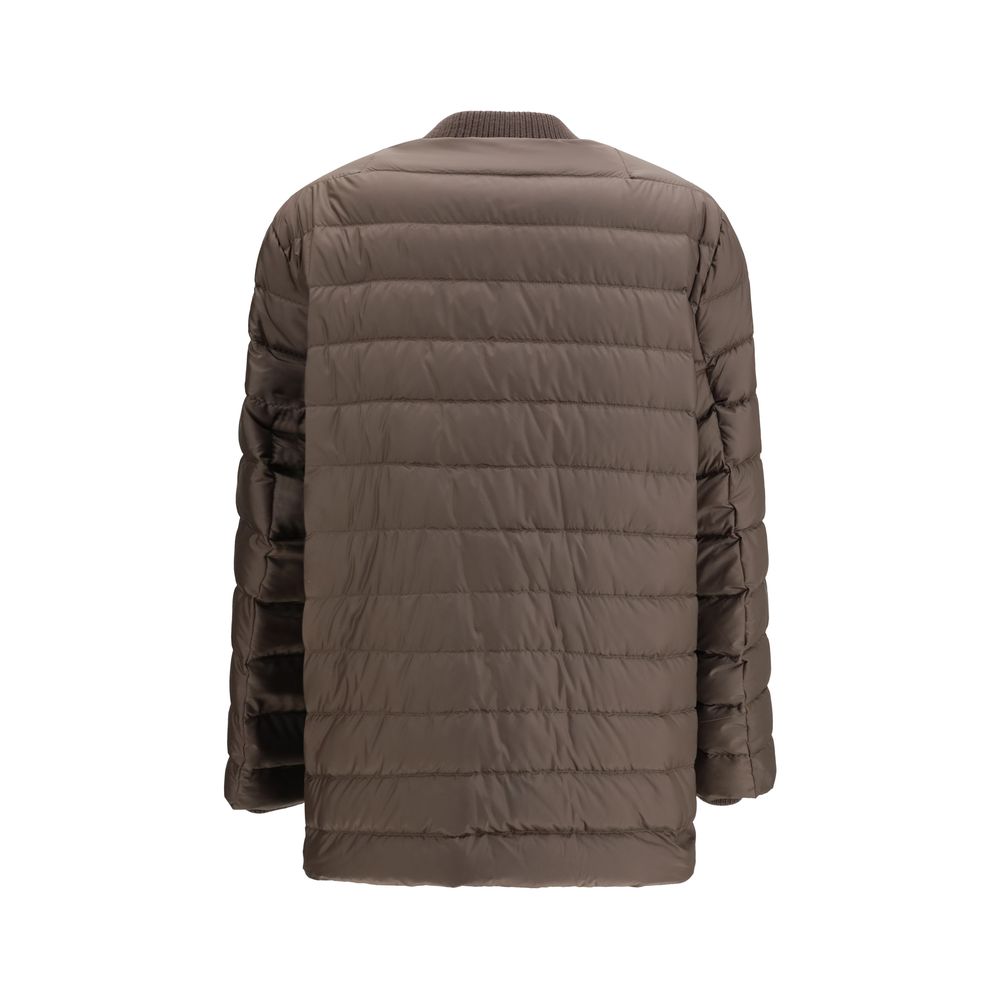 Moncler x Rick Owens Brown Goose Down Men's Bomber