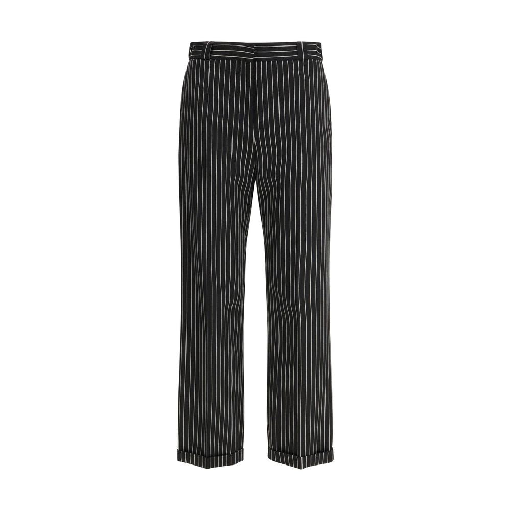 Tom Ford Black Wool Casual Women's Pants