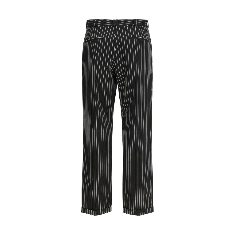 Tom Ford Black Wool Casual Women's Pants