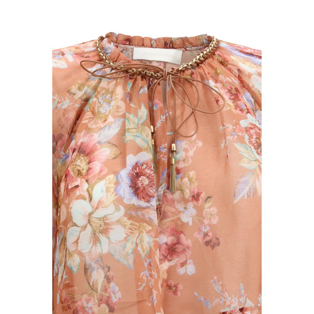 Zimmermann Multicolor Cotton Women's Blouse