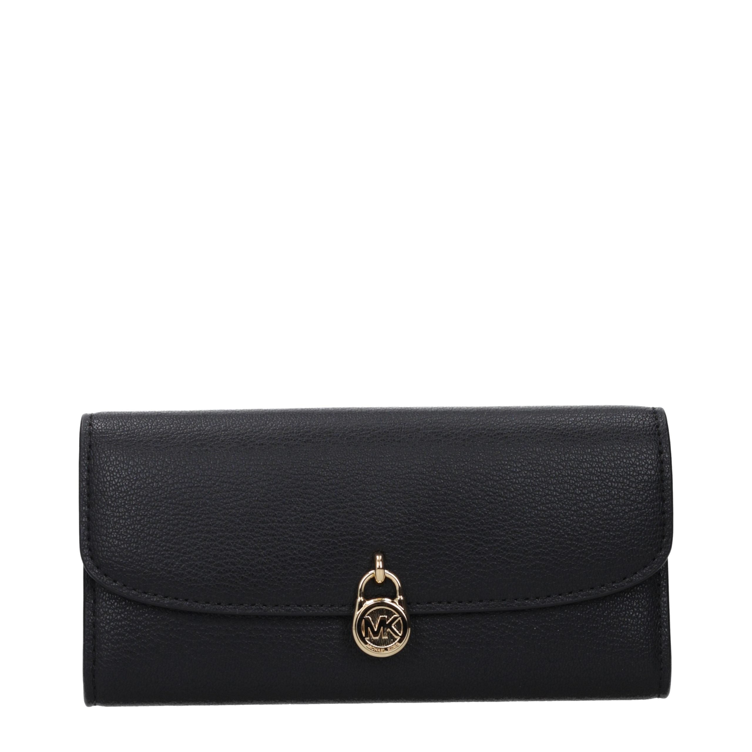 Michael Kors Black Leather Women's Wallet