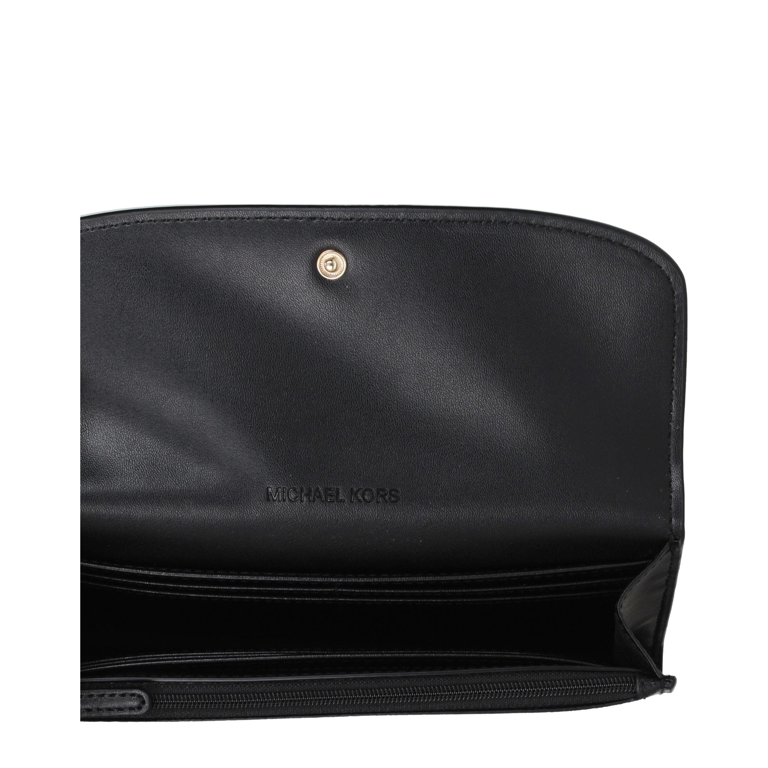 Michael Kors Black Leather Women's Wallet