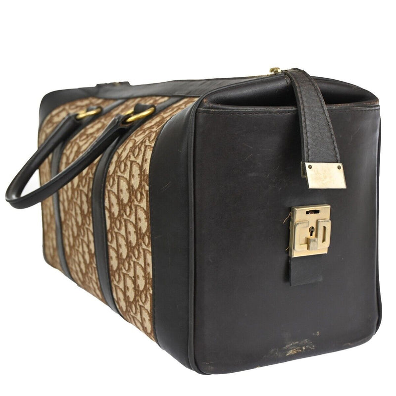 Dior Trotter Beige Canvas Travel Bag (Pre-Owned)