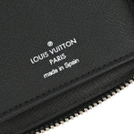 Louis Vuitton Zippy Wallet Black Canvas Wallet  (Pre-Owned)