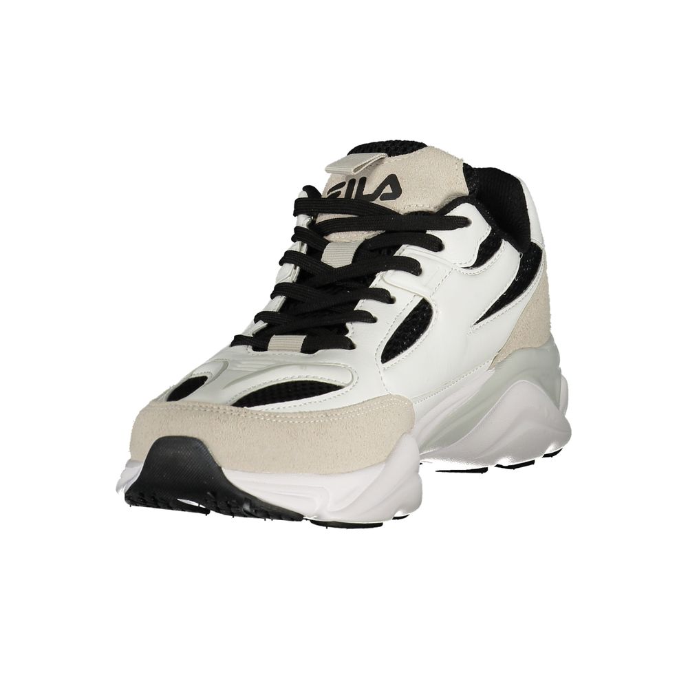 Fila White Polyurethane Men Men's Sneaker