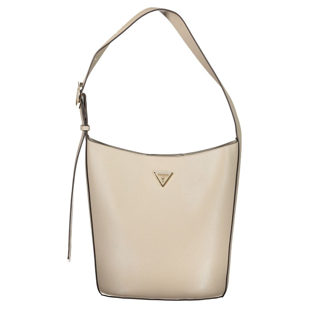 Guess Jeans Grigio Poliuretano Women Women's Handbag