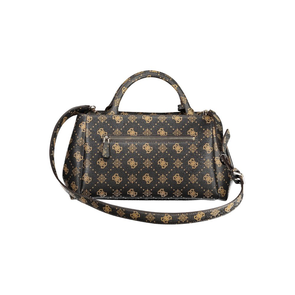 Guess Jeans Marrone Poliuretano Women Women's Handbag