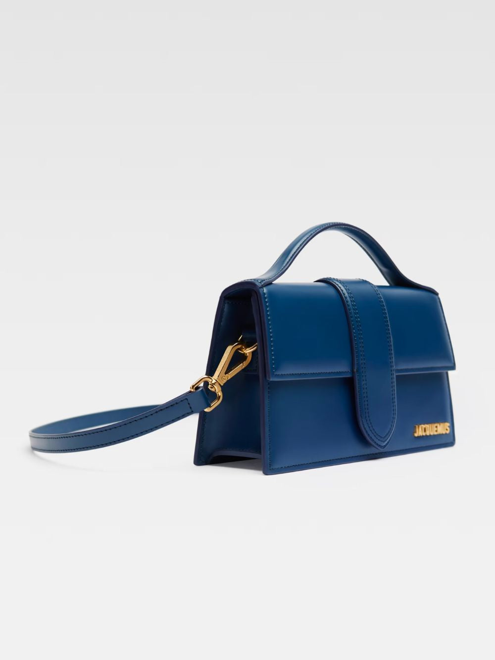 Jacquemus Dark NavyLeather Le Grand Bambino Women's Handbag