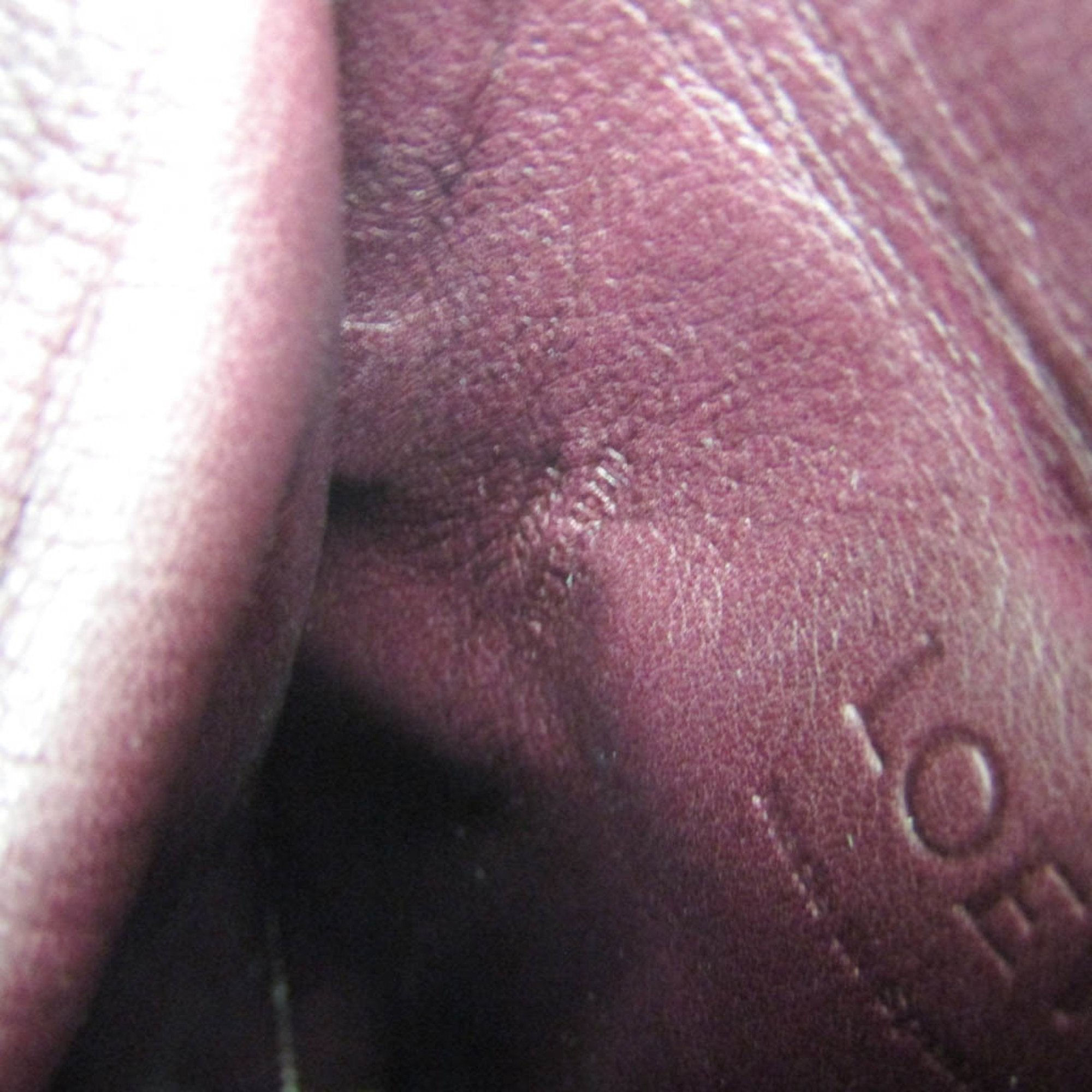 Loewe Gate Burgundy Leather Shoulder Bag (Pre-Owned)