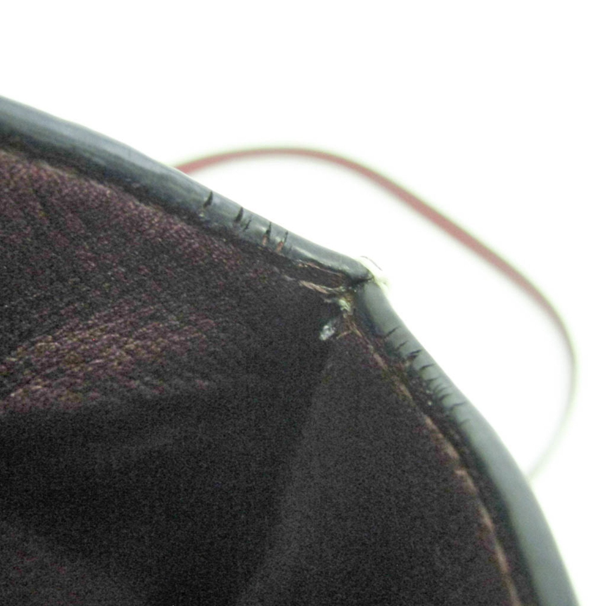 Loewe Gate Burgundy Leather Shoulder Bag (Pre-Owned)