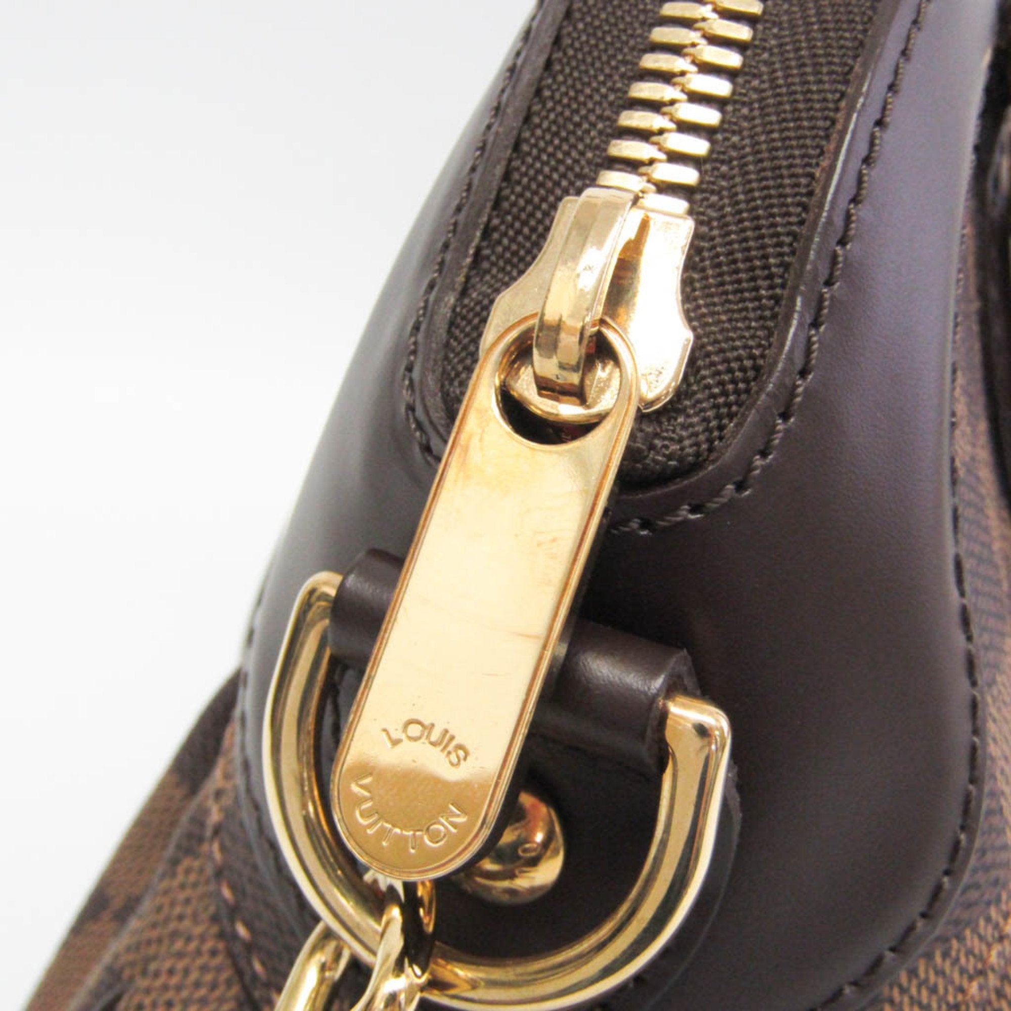 Louis Vuitton Trevi Brown Canvas Shoulder Bag (Pre-Owned)