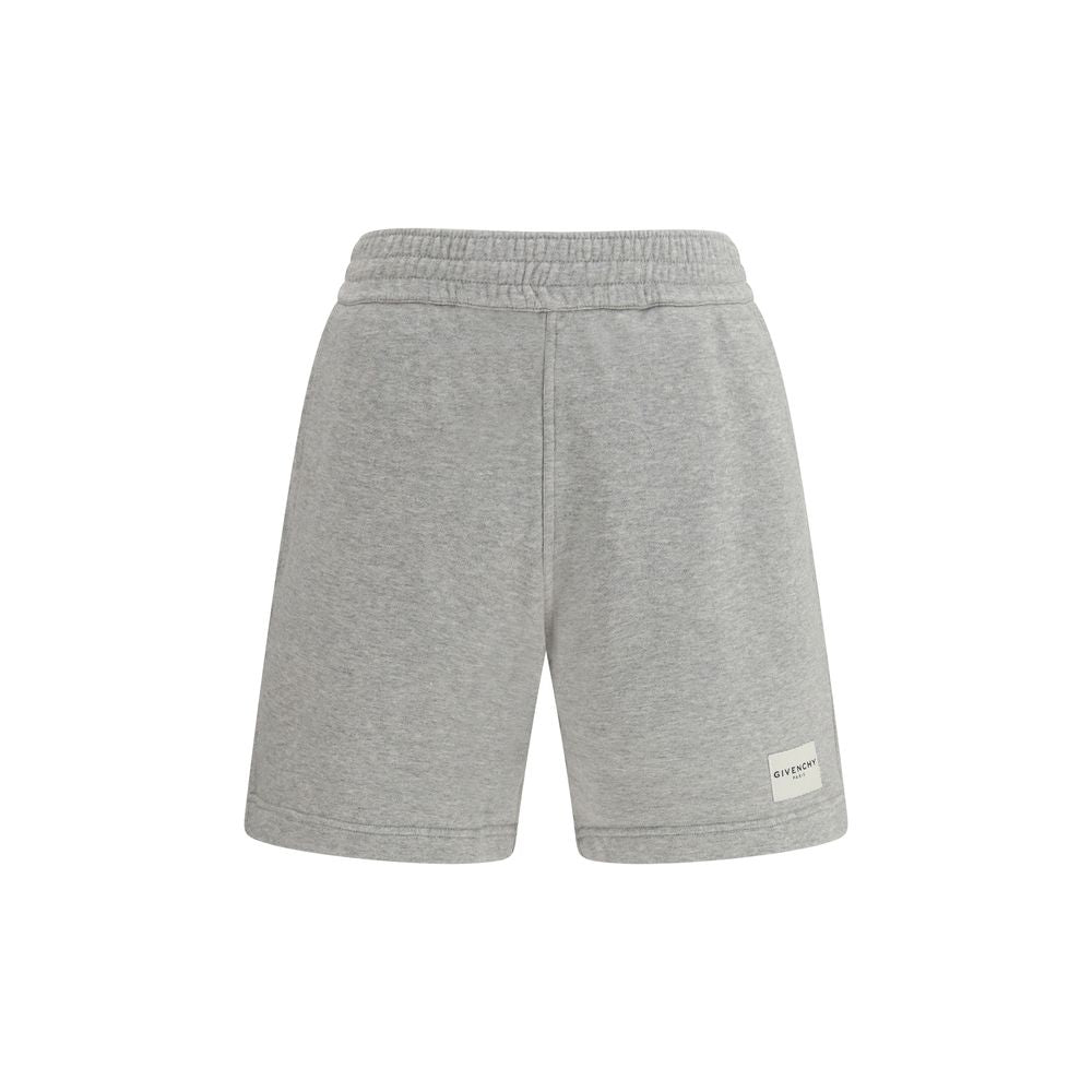 Givenchy Gray Cotton Bermuda Men's Shorts
