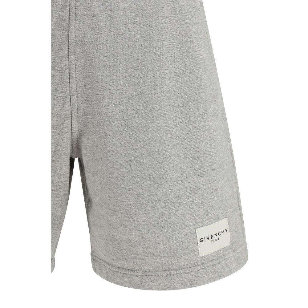 Givenchy Gray Cotton Bermuda Men's Shorts