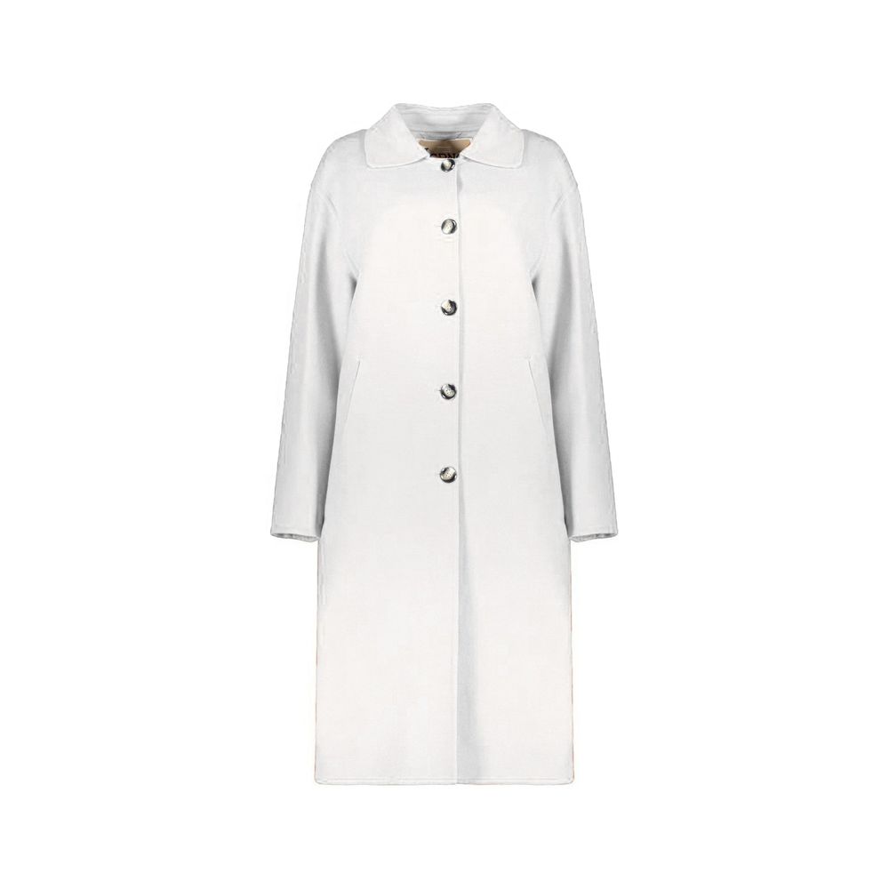 Herno White Wool Women's Coat