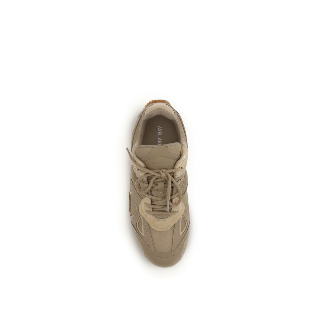 Axel Arigato Brown Calf Leather Bos Taurus Low Top Men's Sneakers