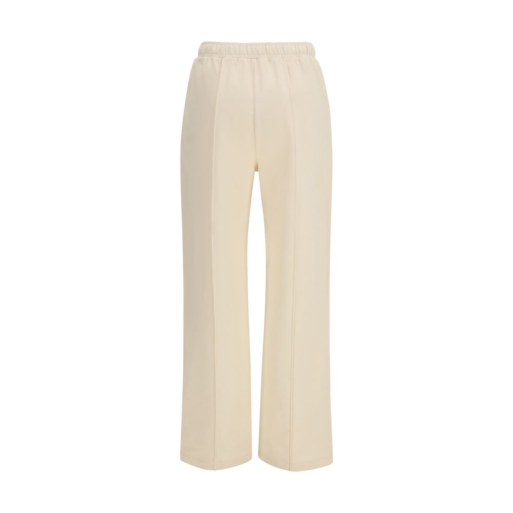 Moncler Beige Cotton Athletic Women's Pants