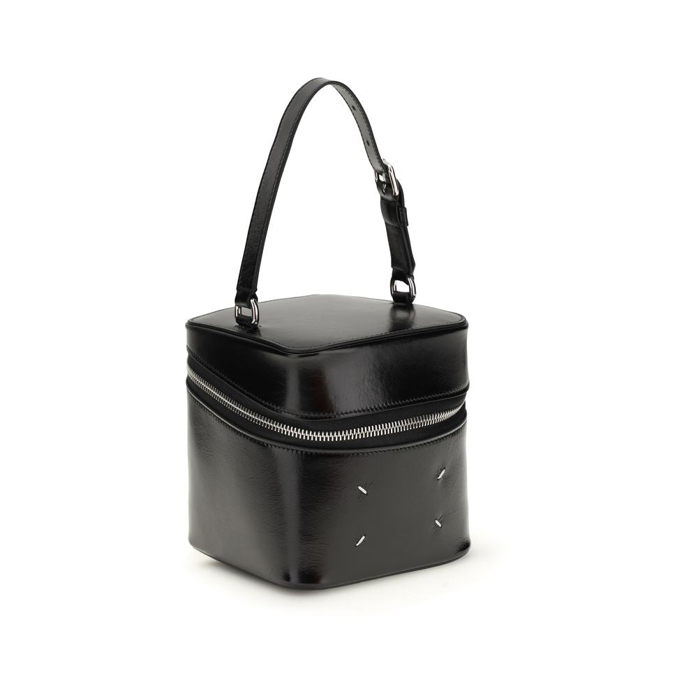 Maison Margiela Black Calf Leather Bos Taurus Backet Women's Bag