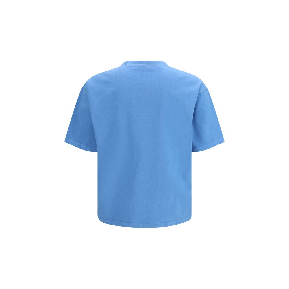 Prada Blue Cotton Men's T-Shirt