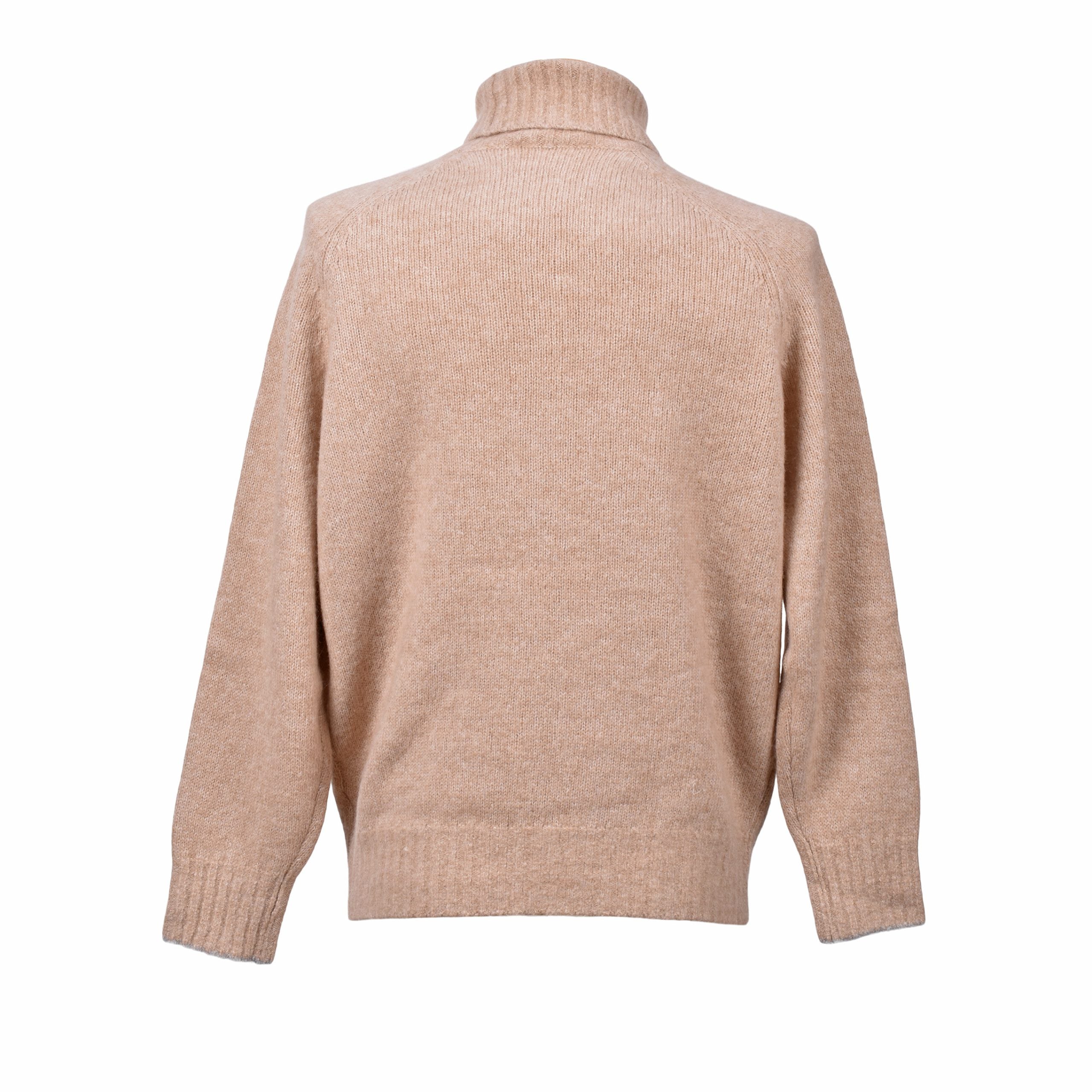 Brunello Cucinelli Bicolor Polyamide Men's Turtleneck
