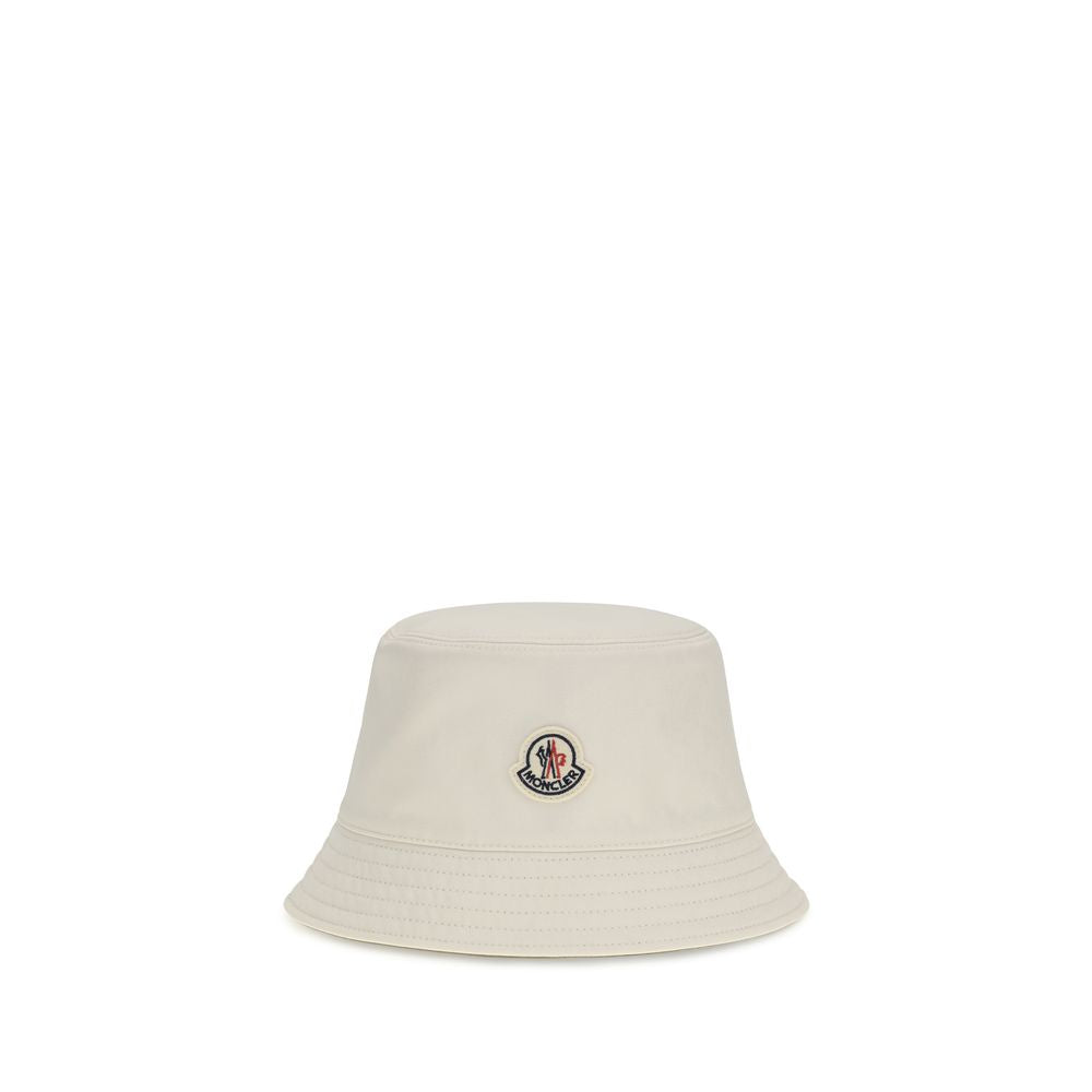 Moncler White Polyester Bucket Women's Hat
