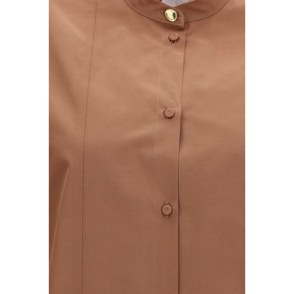 Forte_Forte Multicolor Polyester Women's Shirt