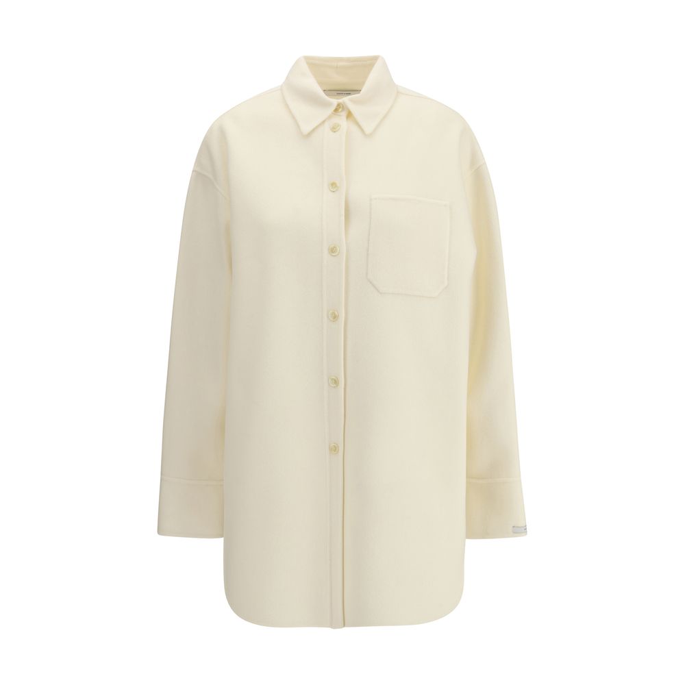 Max Mara Beige Wool Women's Shirt