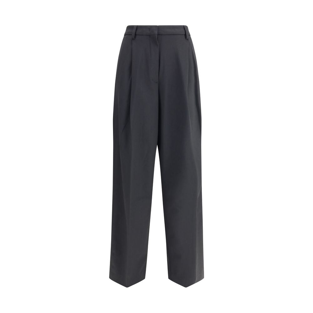 The Latest Black Polyester Casual Women's Pants