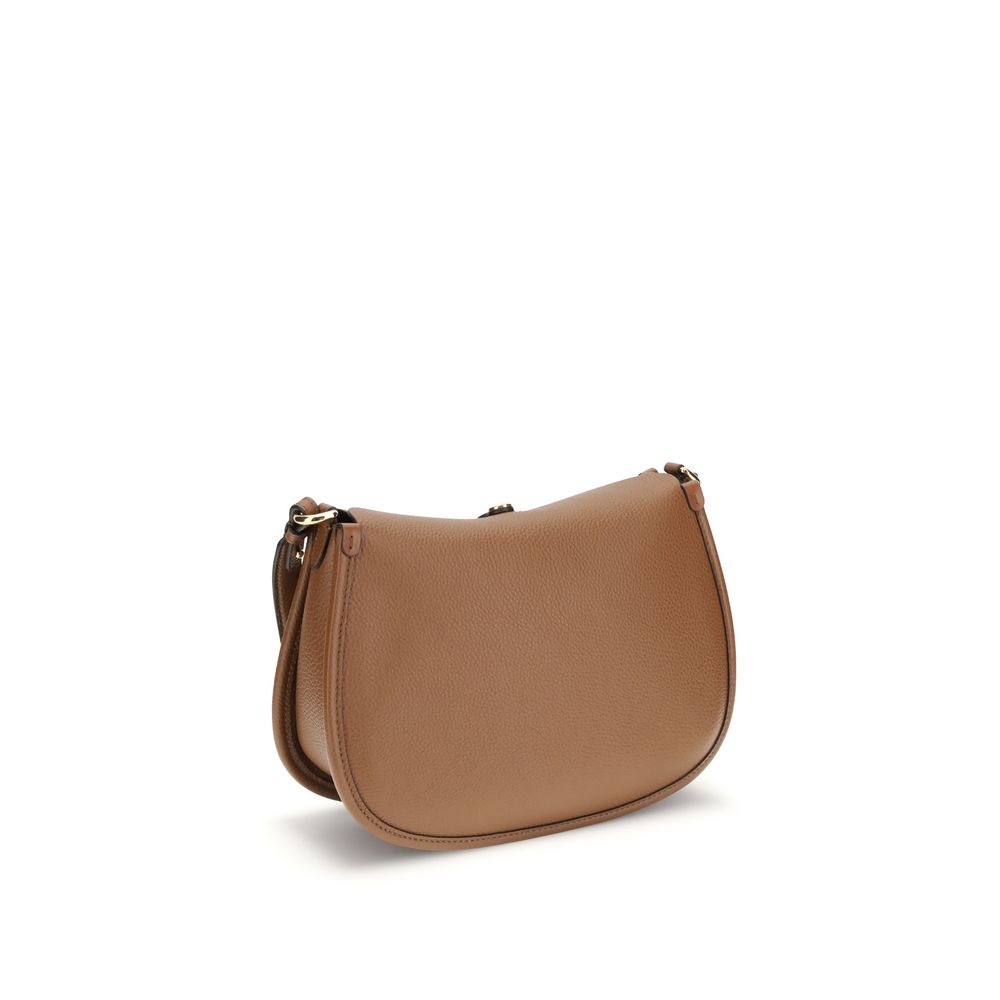 Etro Brown Calf Leather Bos Taurus Shoulder Women's Bag
