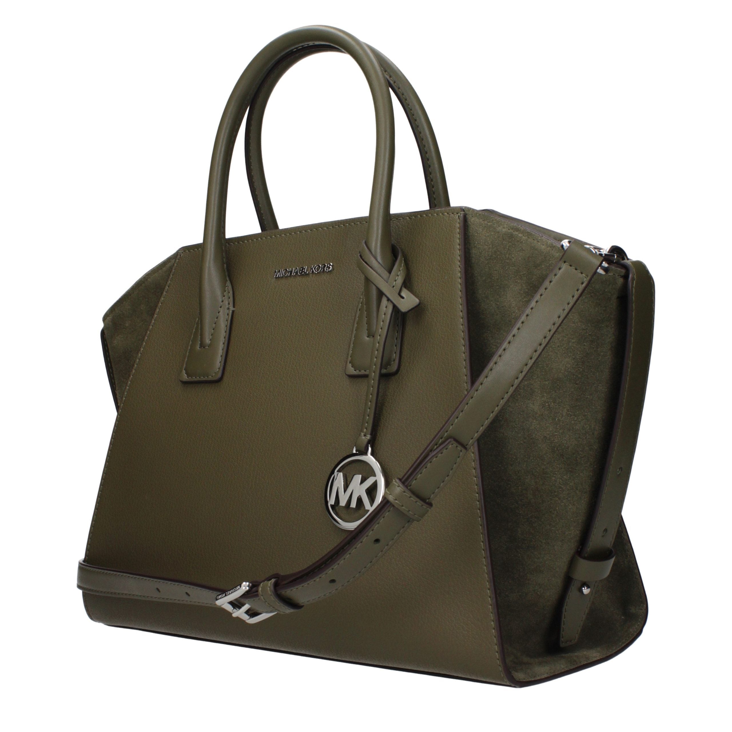 Michael Kors Green Leather Women's Handbag