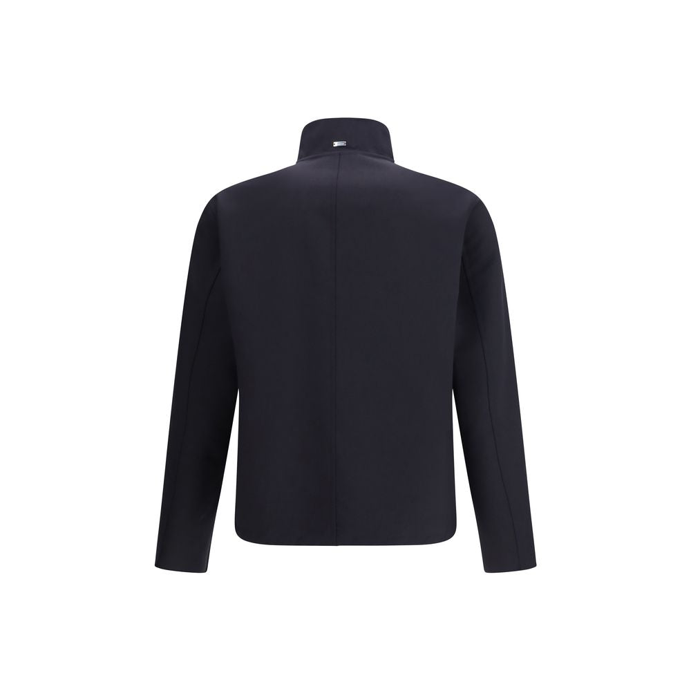Herno Blue Elastane Men's Coat