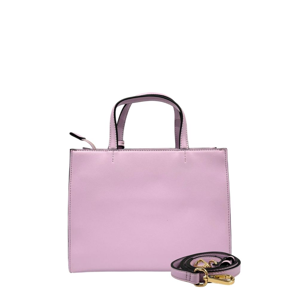 Twinset Purple PU Women Women's Handbag