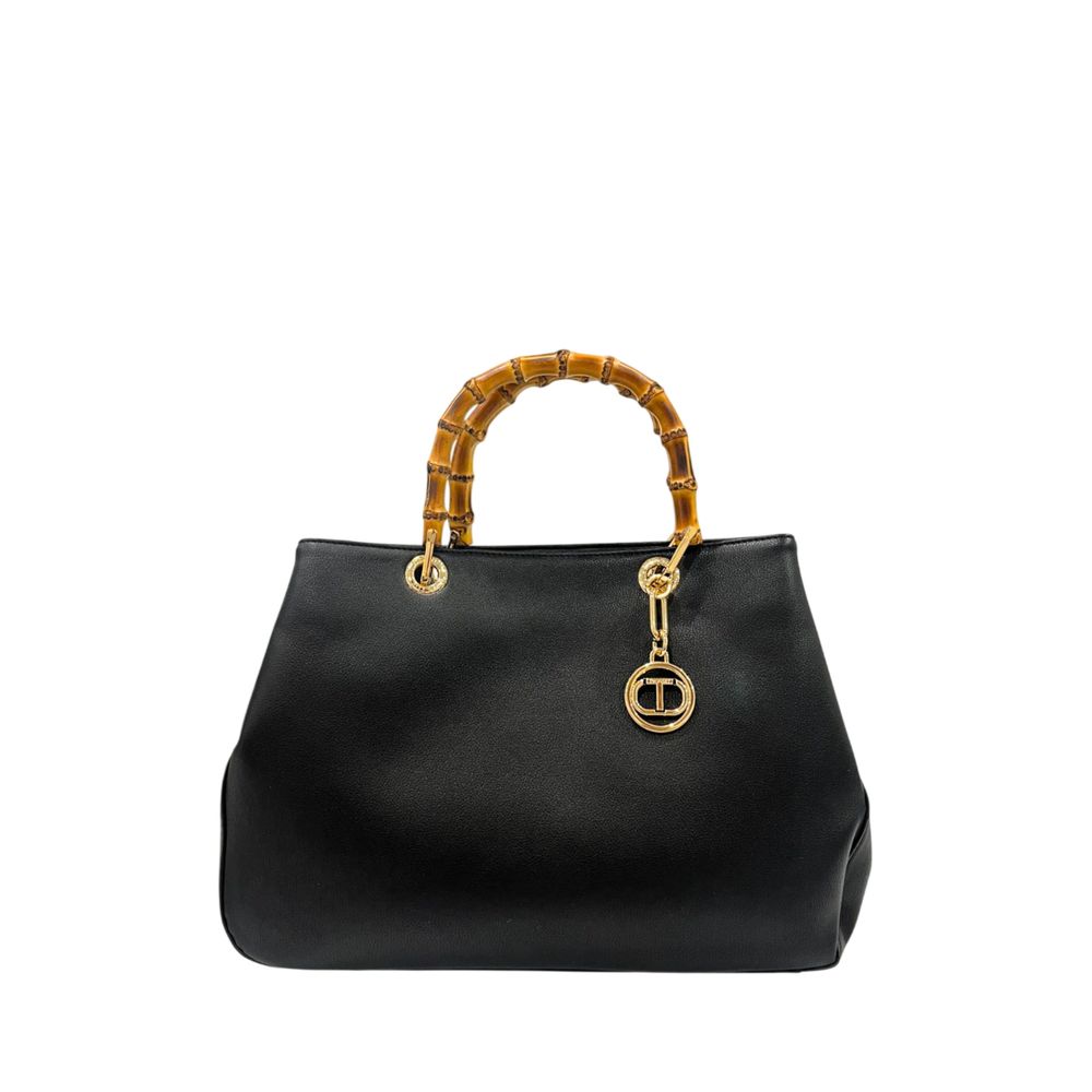 Twinset Black PU Women Women's Handbag