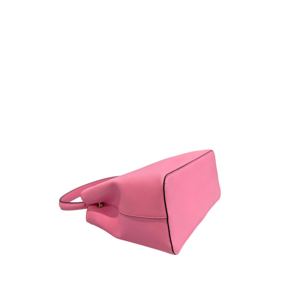 Twinset Pink PU Women Women's Handbag