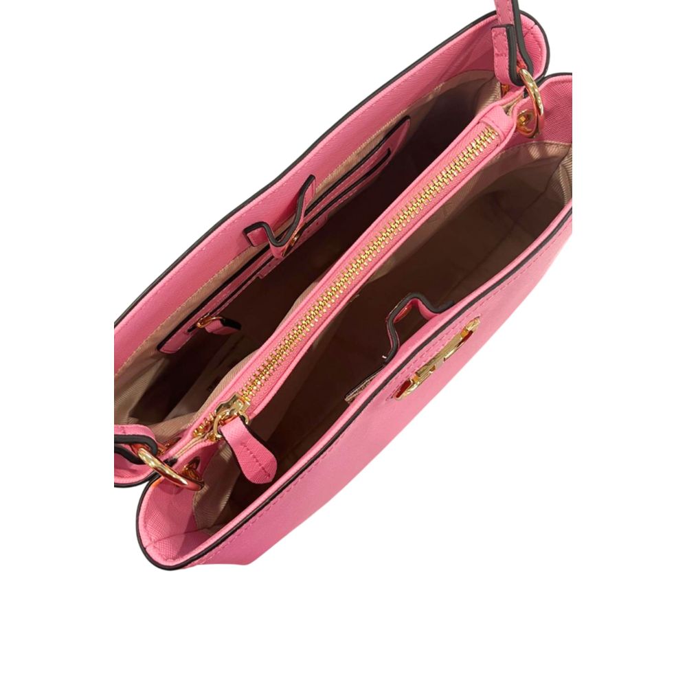 Twinset Pink PU Women Women's Handbag