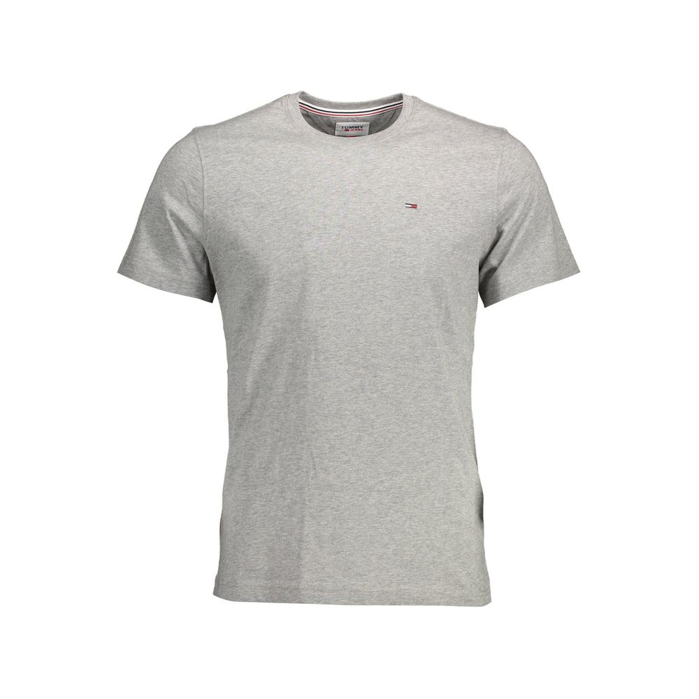 Tommy Hilfiger Grigio Cotton Men Men's T-Shirt