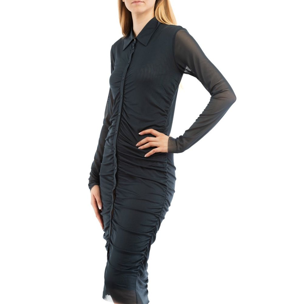 Patrizia Pepe Blue Polyester Casual Women's Dress