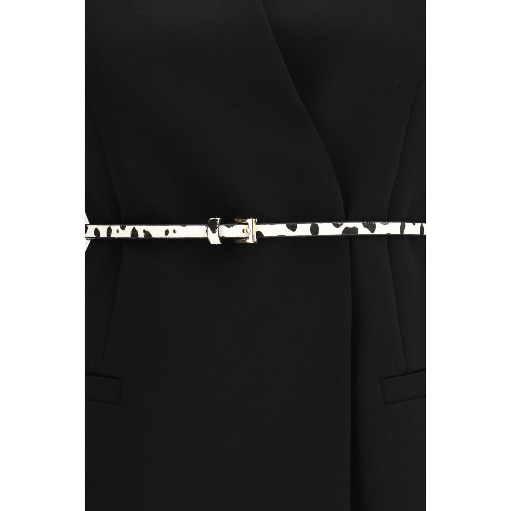 Max Mara Black Triacetate Women's Coat